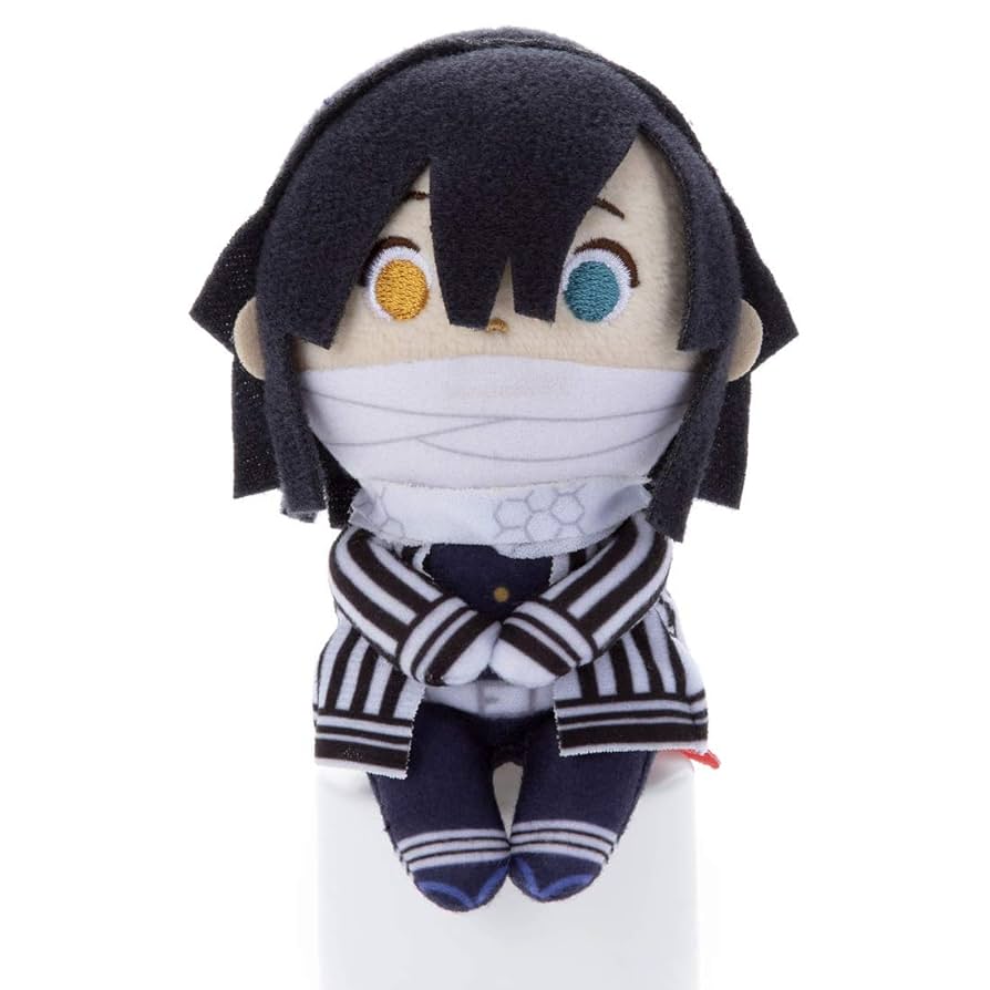 Amazon.co.jp: 鬼滅の刃 ちょっこりさん 伊黒 小芭内 高さ約12cm